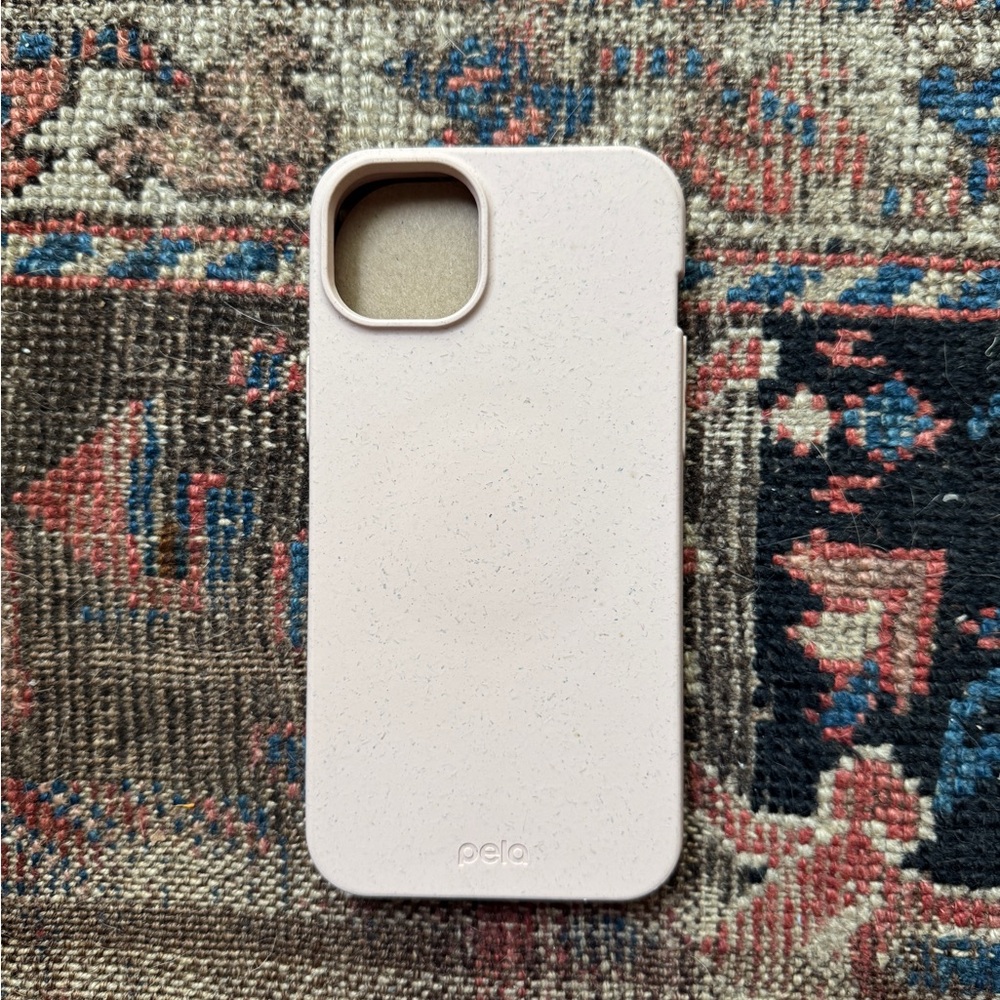 Pela case iPhone 15 plus Eco-Friendly-cream Phone Case